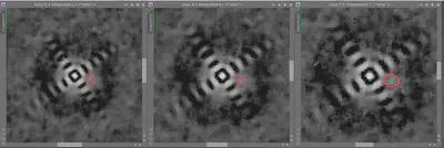 Initial observations, unfortunately showing an inconclusive signal